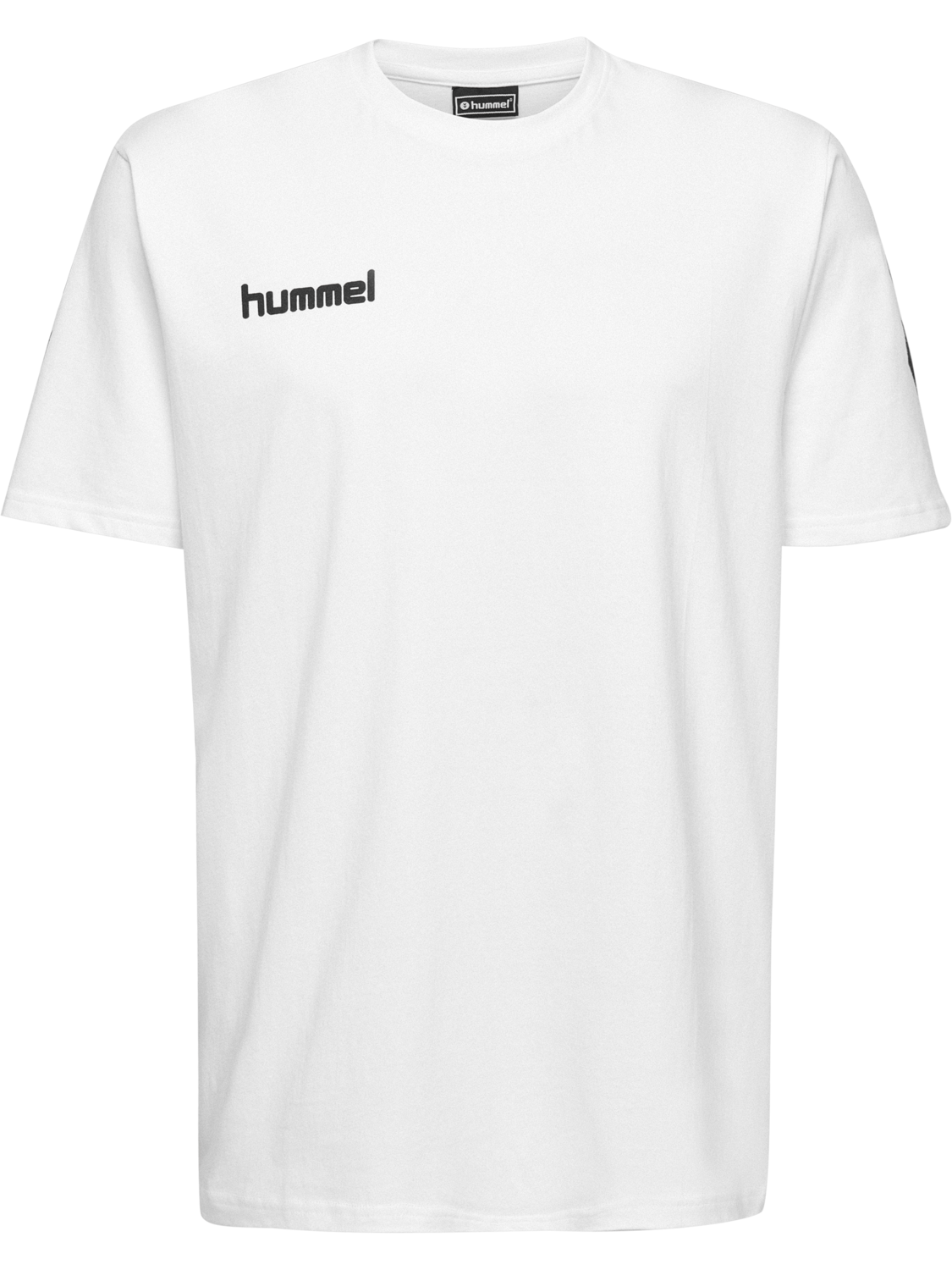HMLGO COTTON T-SHIRT S/S, WHITE, packshot