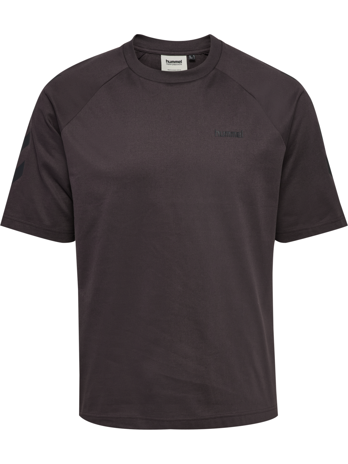 hmlKEEPER CHEVRON T-SHIRT S/S, SHALE, packshot