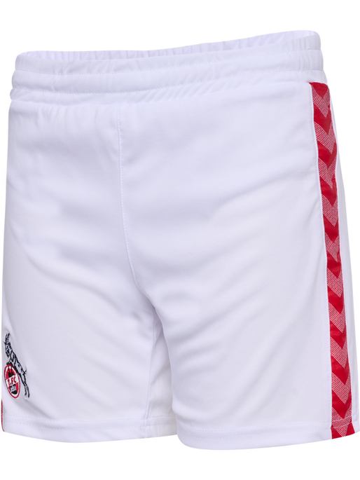 1FCK 23/24 HOME SHORTS KIDS, WHITE/TRUE RED 1FCK 23/24 HOME SHORTS KIDS, WHITE/TRUE RED, packshot