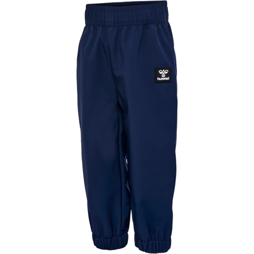 hmlJUPITOR TEX MINI SOFTSHELL PANTS, BLACK IRIS, packshot