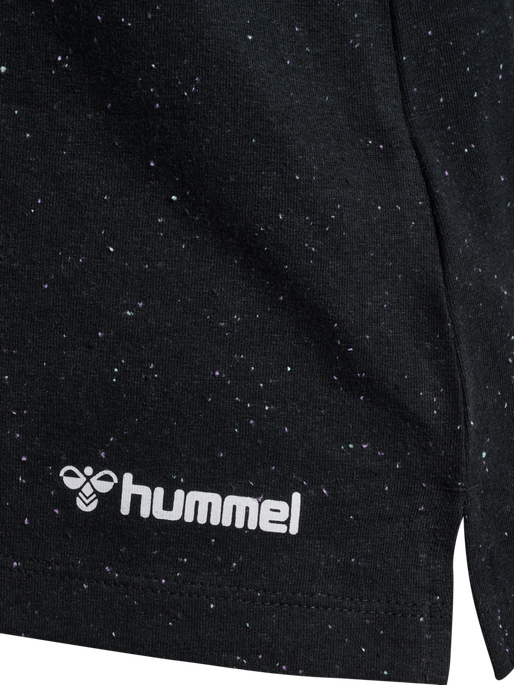 hmlMT ULTRA TOP, BLACK/MULTI COLOUR MELANGE, packshot