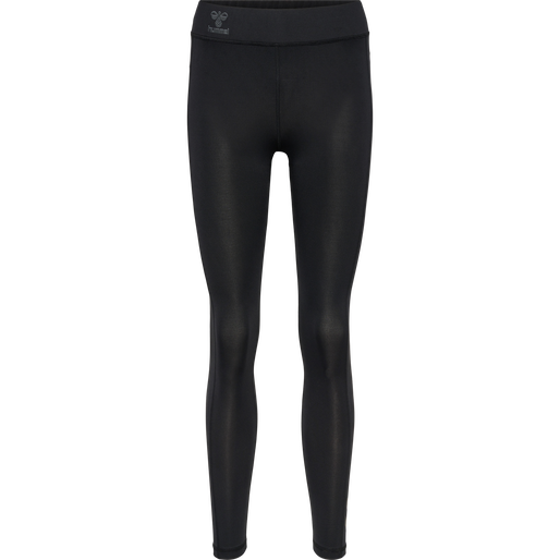 hmlQ4 HW FULL LENGTH TIGHTS WO, BLACK, packshot
