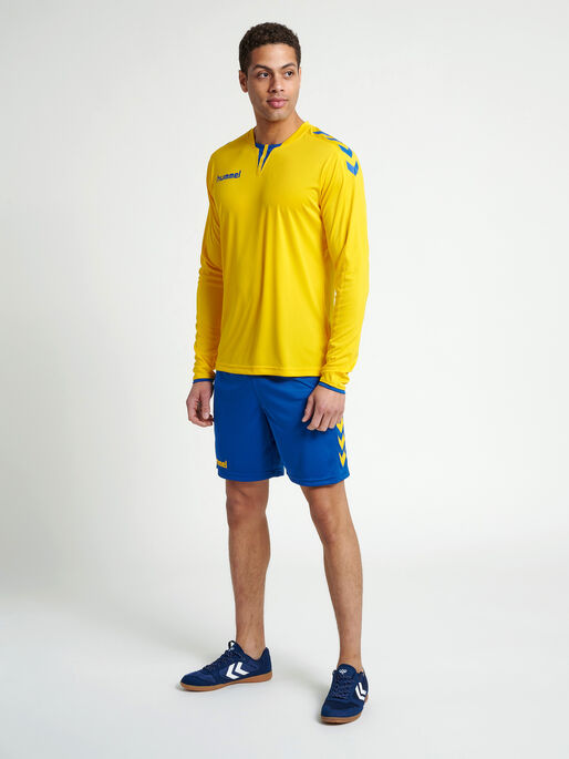 CORE POLY SHORTS, TRUE BLUE, model