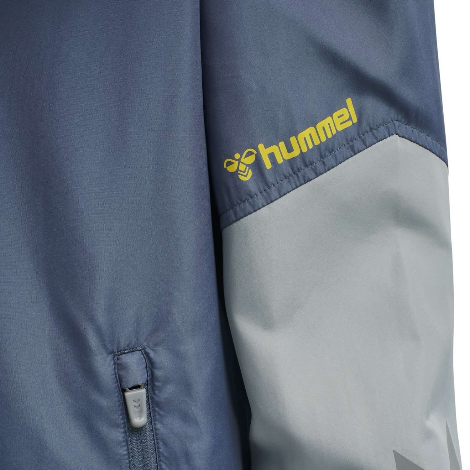 hmlSULLIVAN LOOSE  ZIP HOODIE, CHINA BLUE, packshot