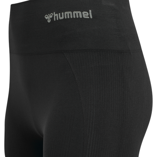 hmlTIF SEAMLESS HIGH WAIST TIGHTS, BLACK hmlTIF SEAMLESS HIGH WAIST TIGHTS, BLACK, packshot