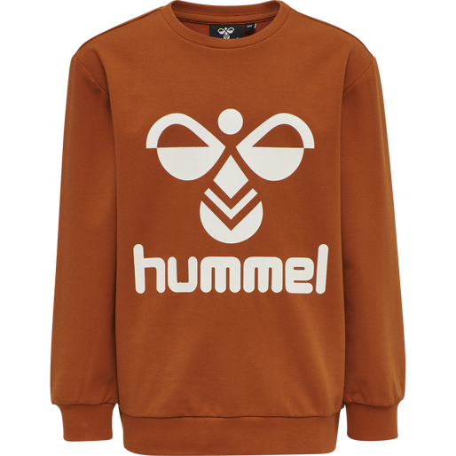 HMLDOS SWEATSHIRT, BOMBAY BROWN, packshot