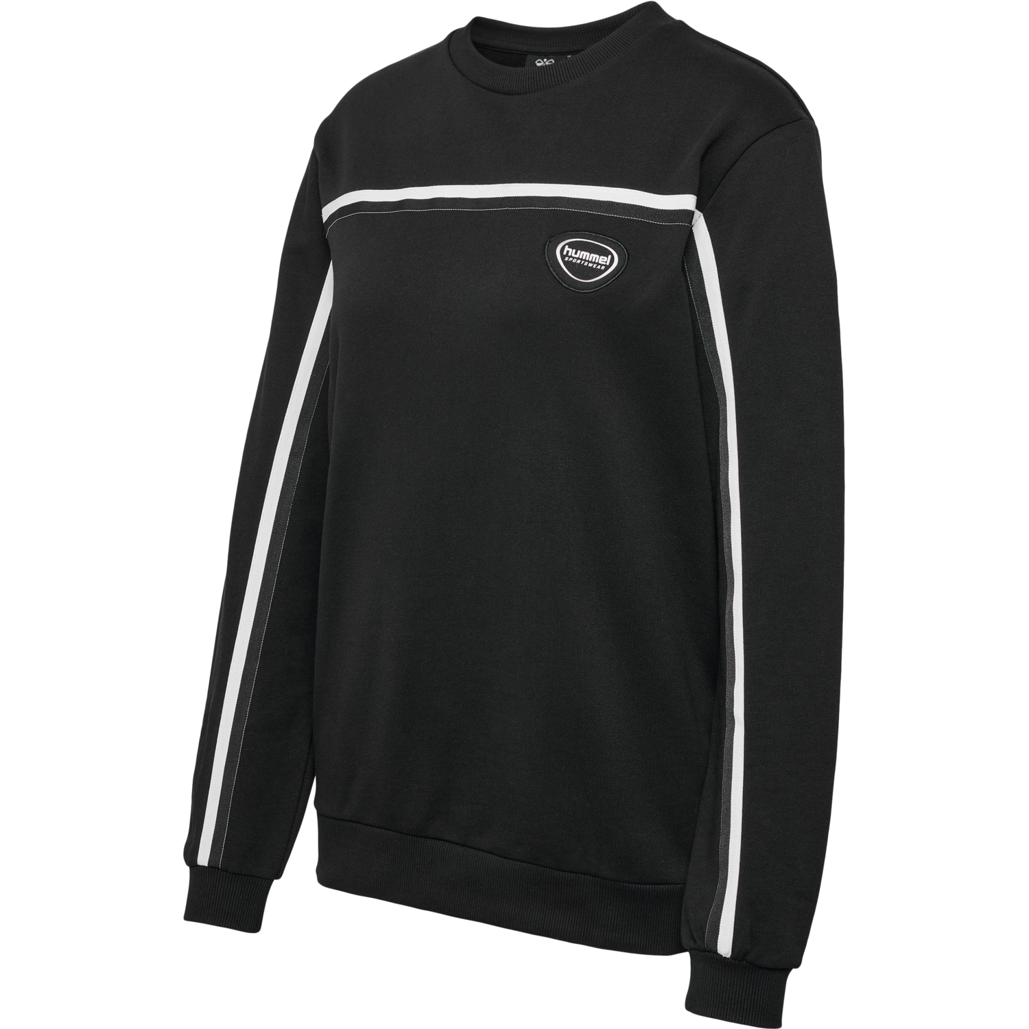 hmlLGC MAI BOXY SWEATSHIRT, BLACK, packshot