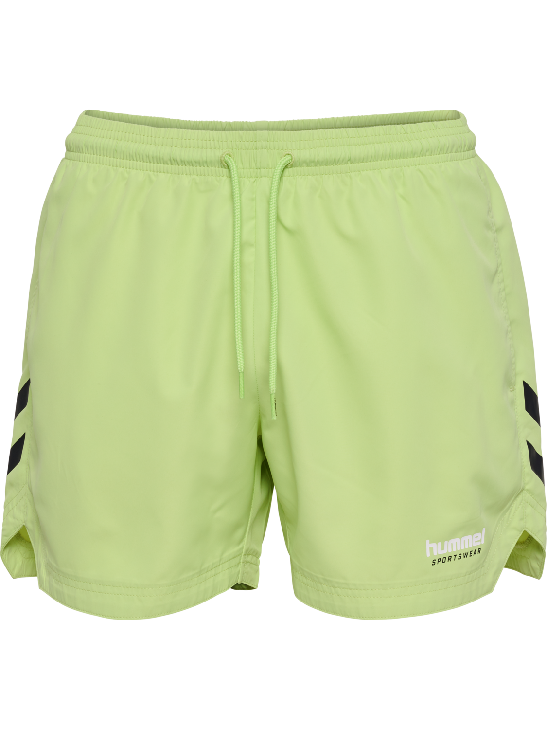 hmlNED SWIM SHORTS, LETTUCE GREEN, packshot