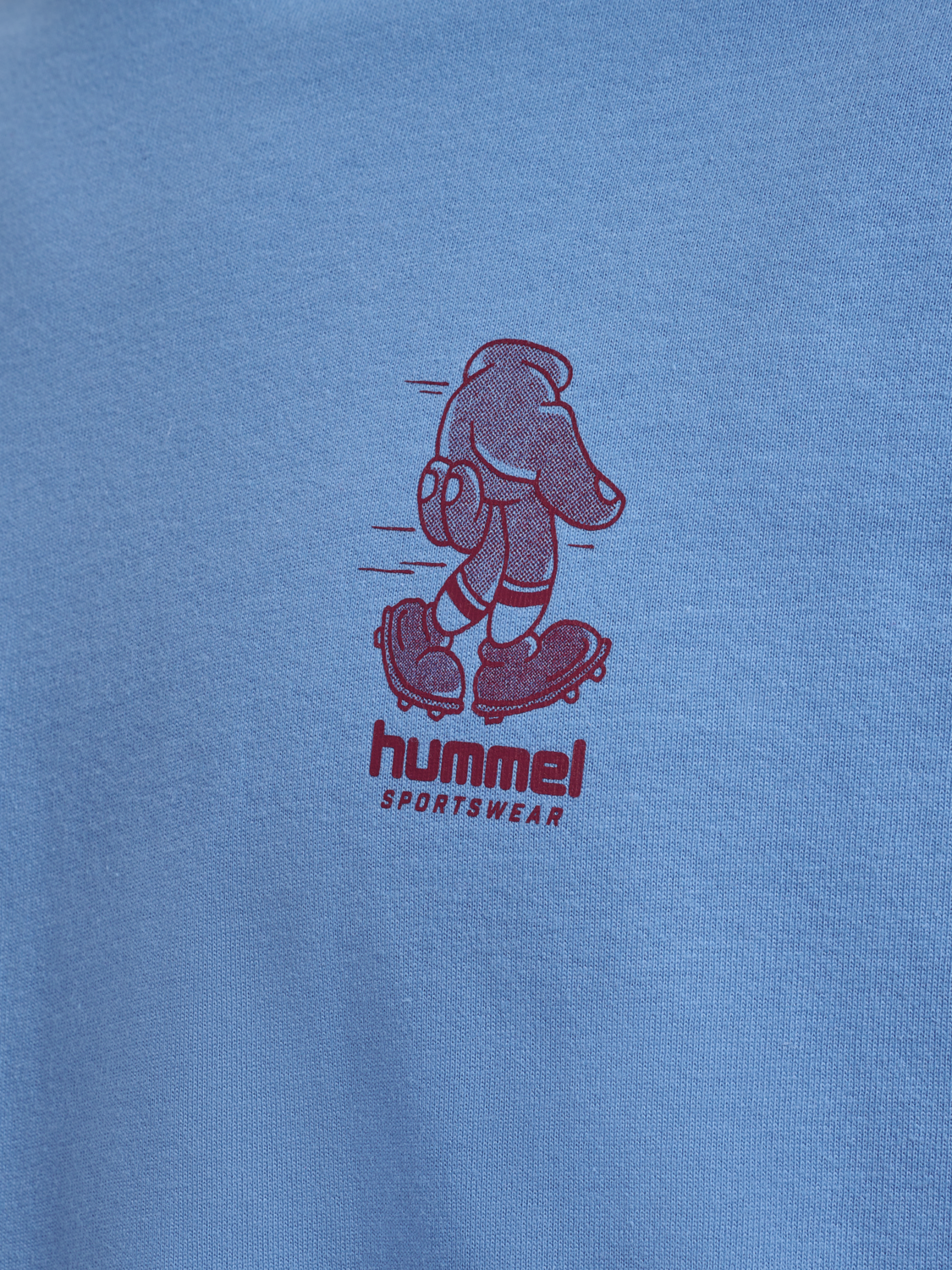 hmlLOOSE T-SHIRT S/S BEES STADIUM, LICHEN BLUE, packshot