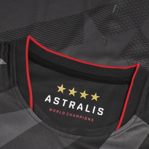 ASTRALIS 20/21 GAME JERSEY S/S, BLACK W/LOGO ASTRALIS 20/21 GAME JERSEY S/S, BLACK W/LOGO, packshot