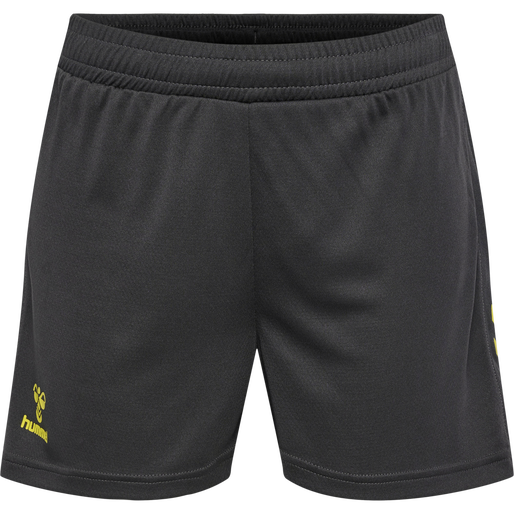hmlACTIVE PL SHORTS WOMAN, OBSIDIAN/SULPHUR SPRING, packshot