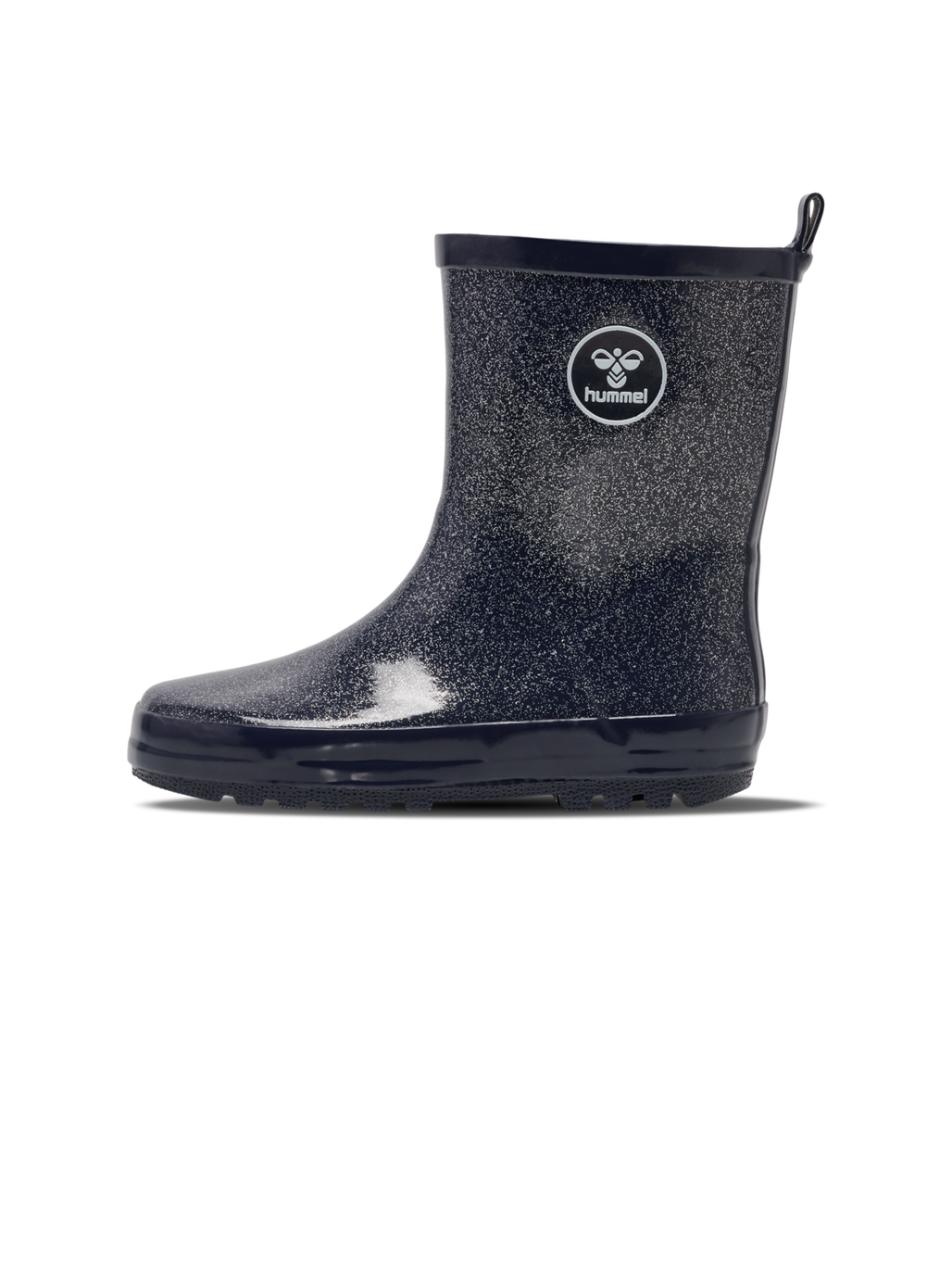 Black rubber rain boots on sale