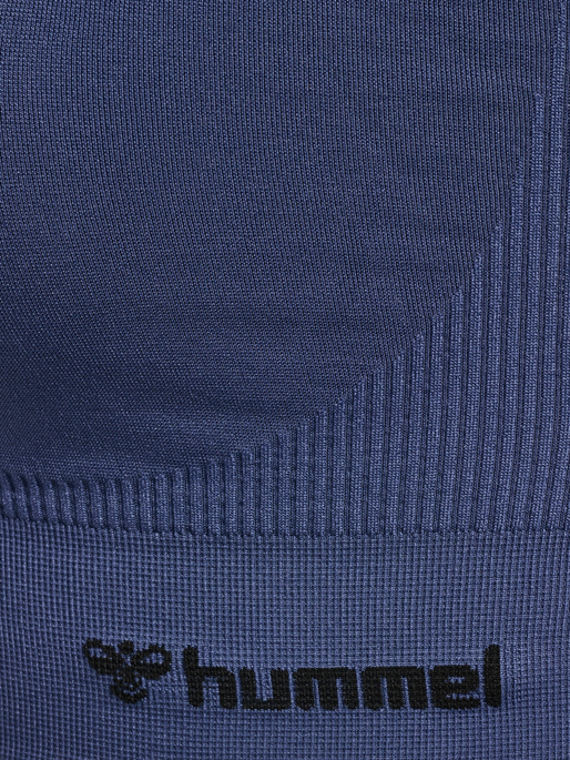 hmlTIF SEAMLESS SPORTS TOP, BLUE INDIGO hmlTIF SEAMLESS SPORTS TOP, BLUE INDIGO, packshot