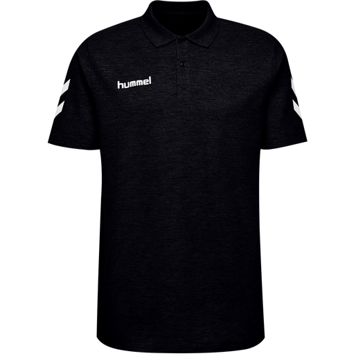 HMLGO COTTON POLO, BLACK, packshot