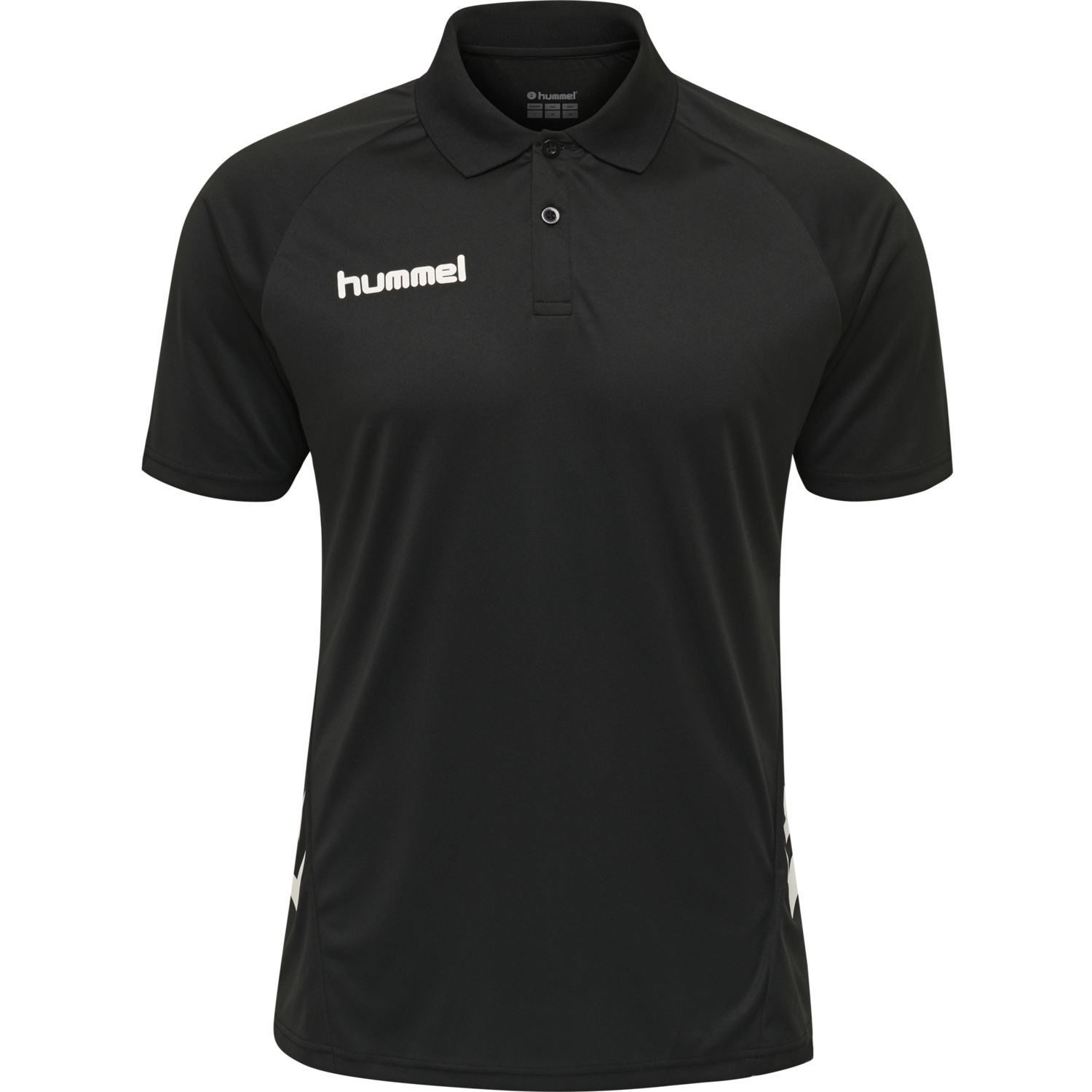 hmlPROMO POLO, BLACK, packshot