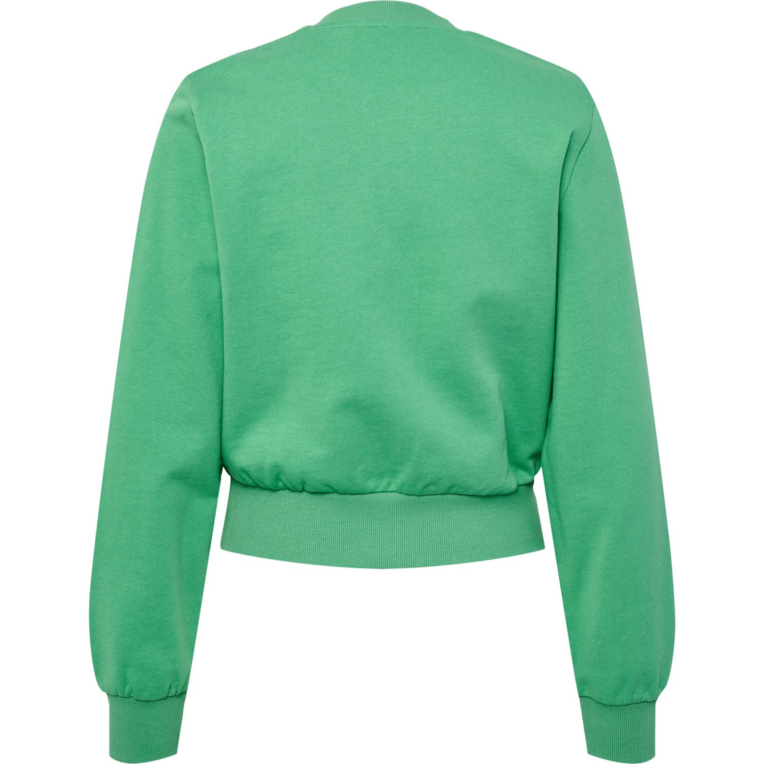 hmlLGC SHAI SHORT SWEATSHIRT, GREEN SPRUCE, packshot