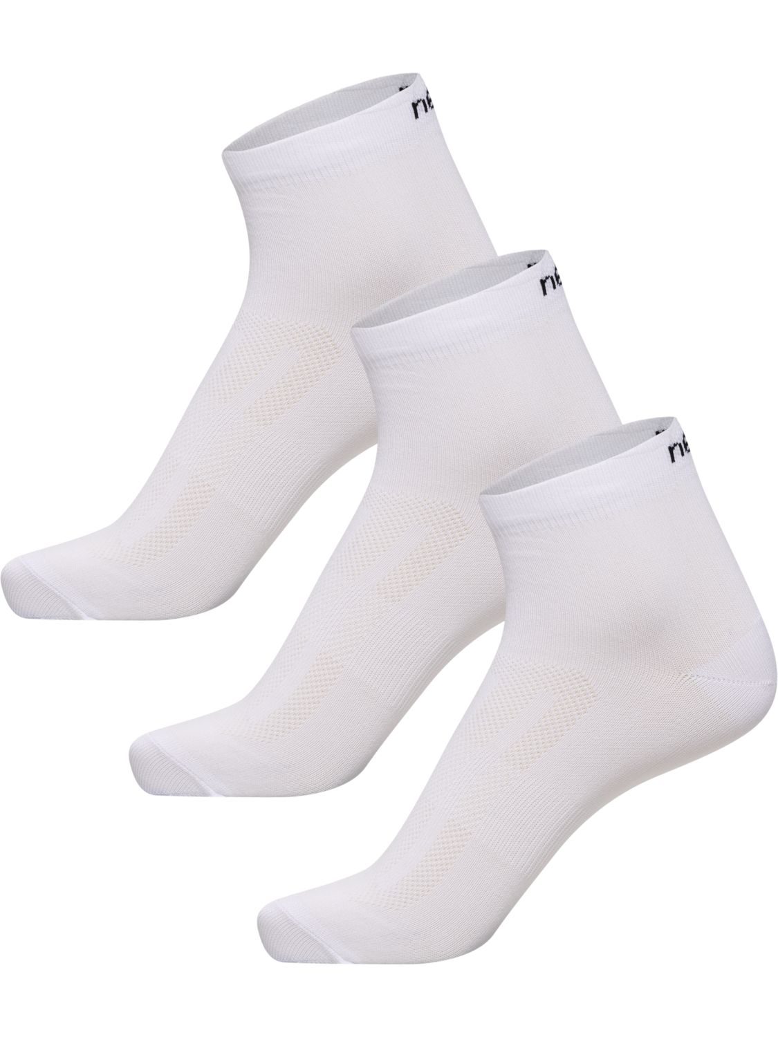 nwlDO FUNCTIONAL ANKLE SOCKS 3-PACK, WHITE, packshot