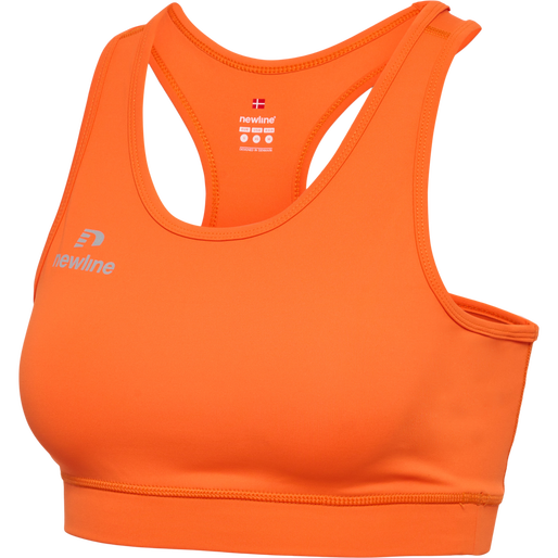 WOMEN'S ATHLETIC TOP, ORANGE TIGER, packshot