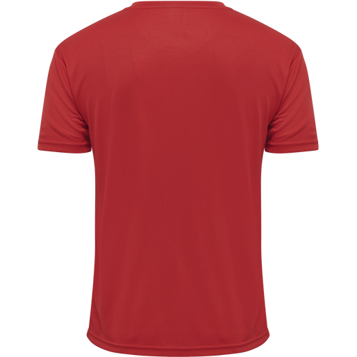 BASE COOL TEE, TRUE RED, packshot