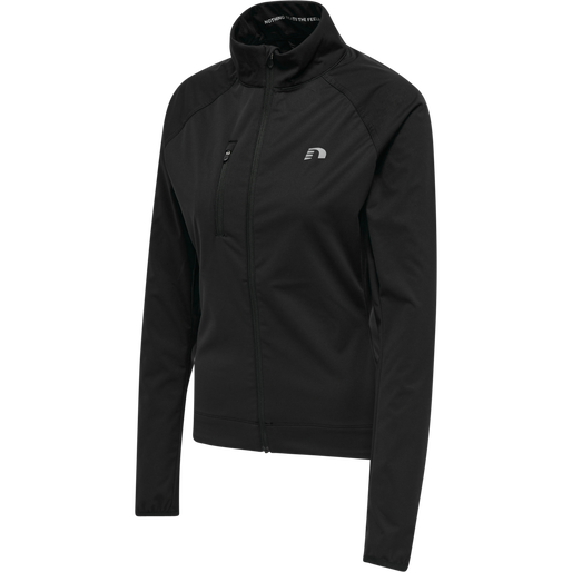 WOMENS CORE BIKE THERMAL JACKET, BLACK WOMENS CORE BIKE THERMAL JACKET, BLACK, packshot