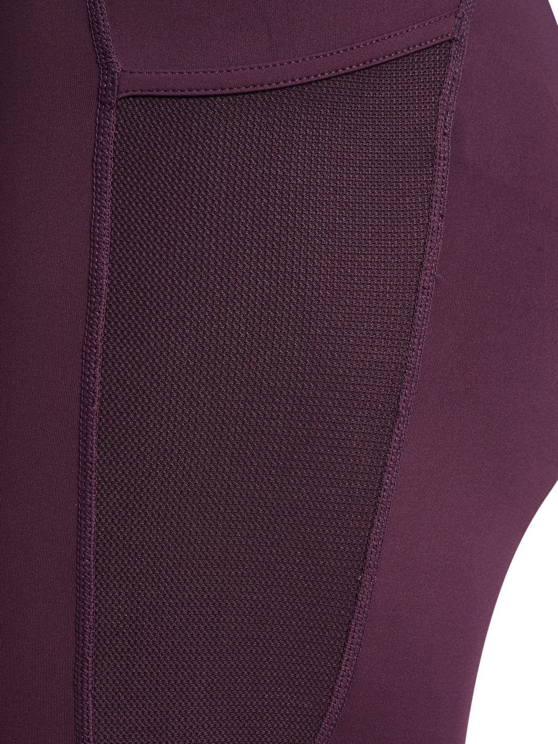 nwlRACE HW POCKET W SHORT TIGHTS, PLUM PERFECT, packshot