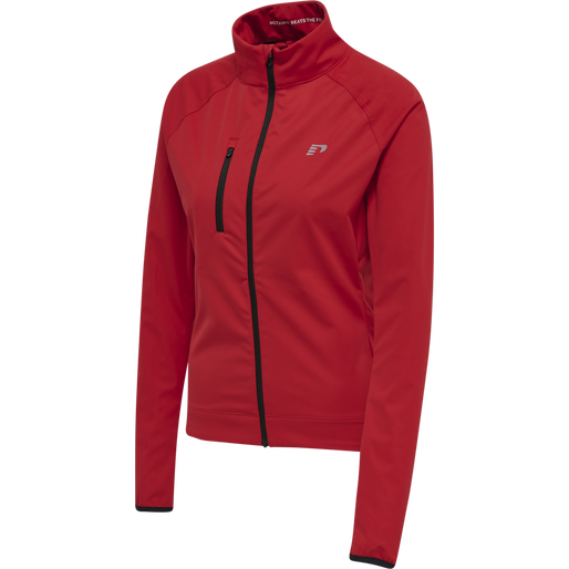 WOMENS CORE BIKE THERMAL JACKET, TANGO RED WOMENS CORE BIKE THERMAL JACKET, TANGO RED, packshot