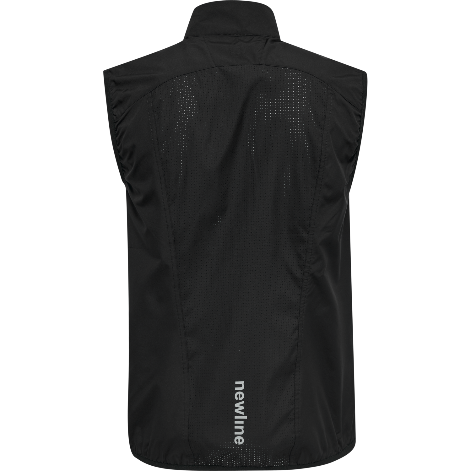 MEN'S CORE GILET, BLACK, packshot