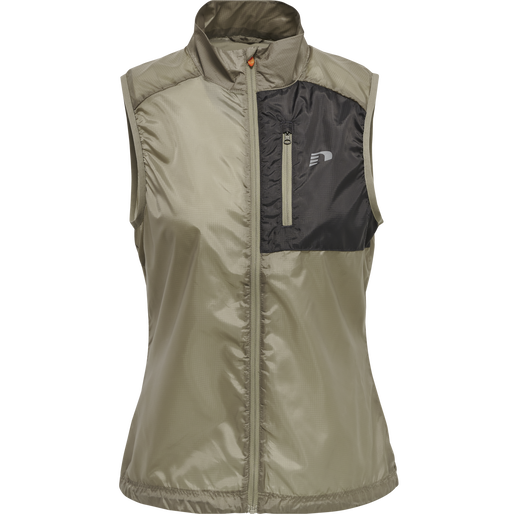 WOMEN PACKABLE TECH GILET, WINTER TWIG, packshot