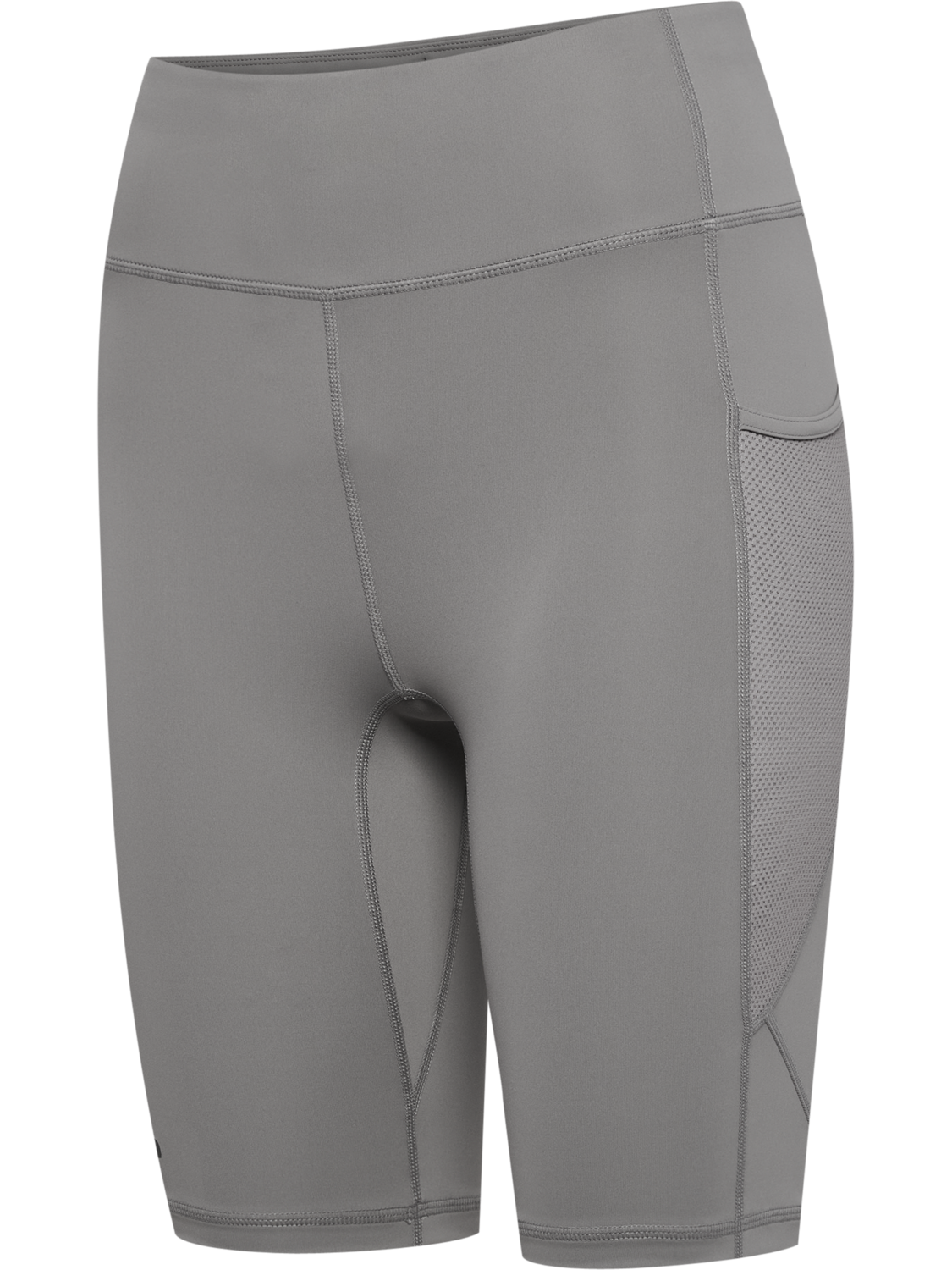 nwlRACE HW POCKET W SHORT TIGHTS, TITANIUM