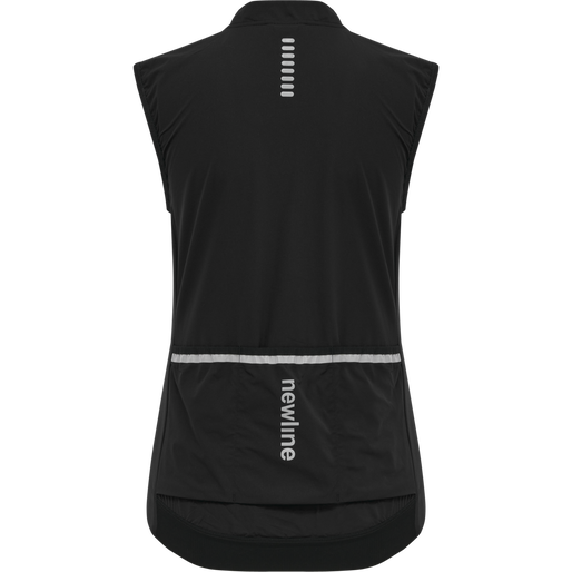 WOMENS CORE BIKE GILET, BLACK, packshot
