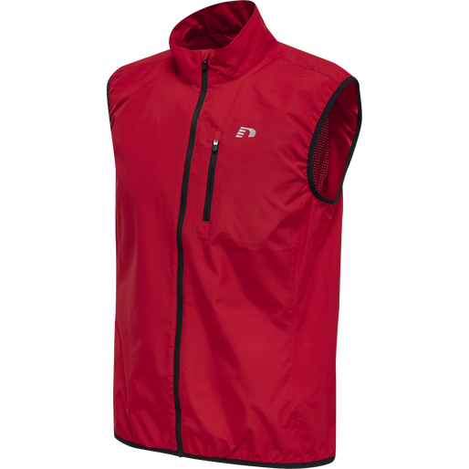 MEN'S CORE GILET, TANGO RED, packshot