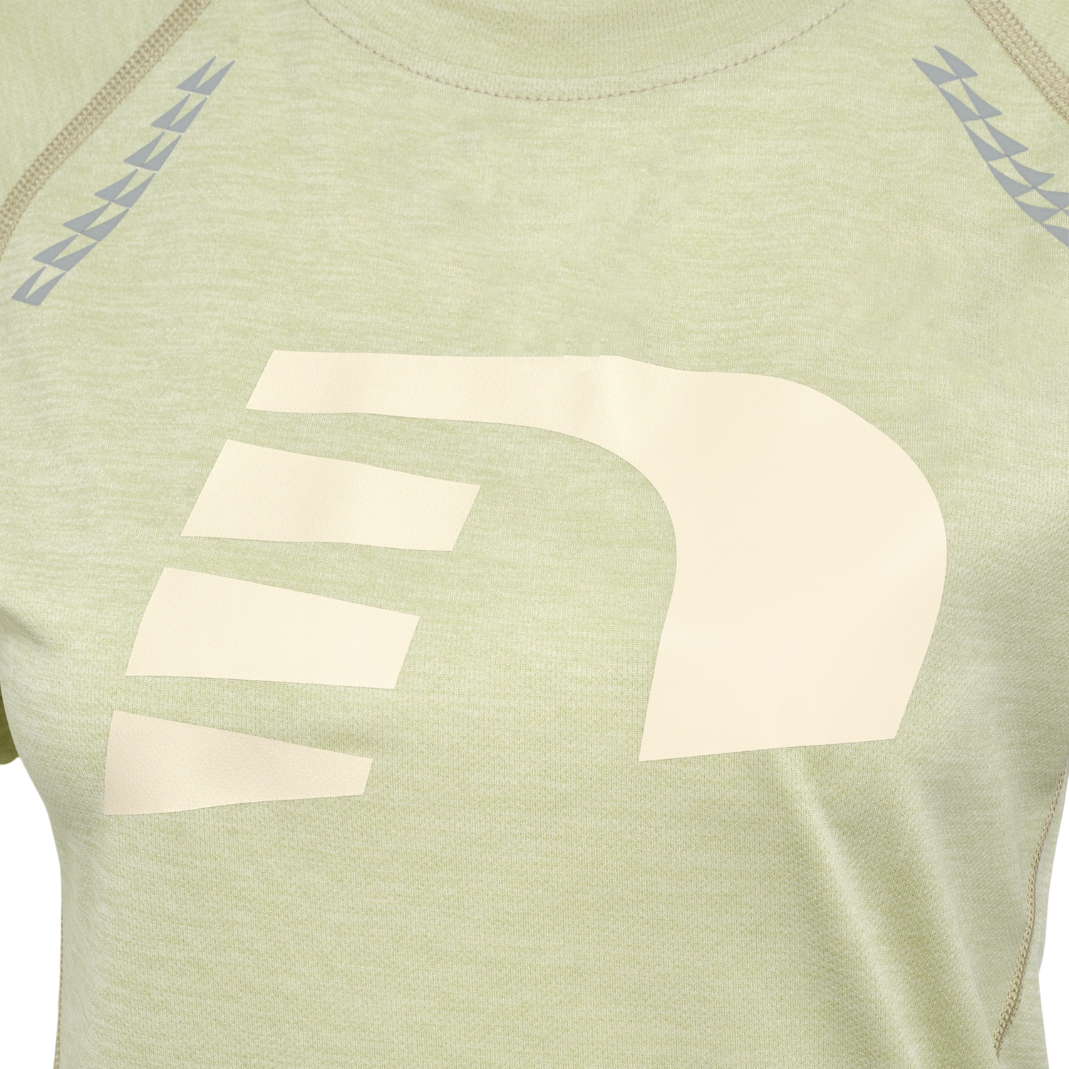 nwlORLANDO T-SHIRT S/S WOMAN, AGATE GREY MELANGE, packshot