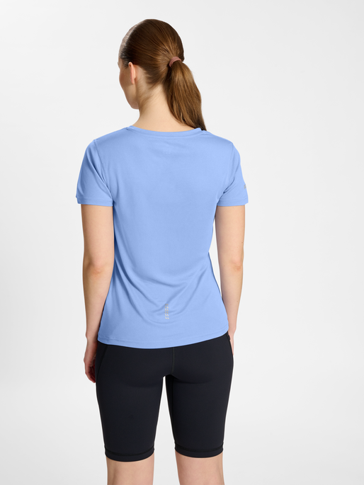 nwlMEMPHIS T-SHIRT S/S WOMAN, LAVENDER LUSTRE, model