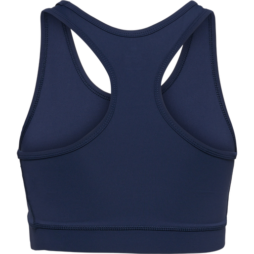 WOMEN'S ATHLETIC TOP, BLACK IRIS, packshot