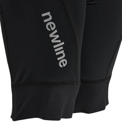 MENS CORE BIKE PANEL BIB SHORTS, BLACK, packshot