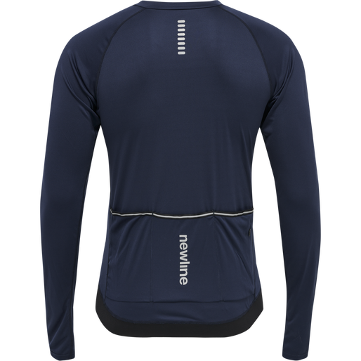 MENS CORE BIKE L/S JERSEY, BLACK IRIS, packshot