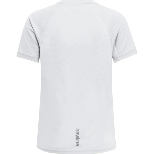 KIDS CORE RUNNING T-SHIRT S/S, WHITE, packshot