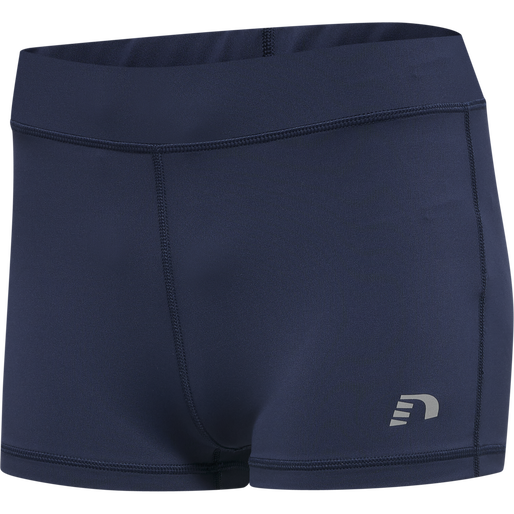 WOMEN CORE ATHLETIC HOTPANTS, BLACK IRIS, packshot