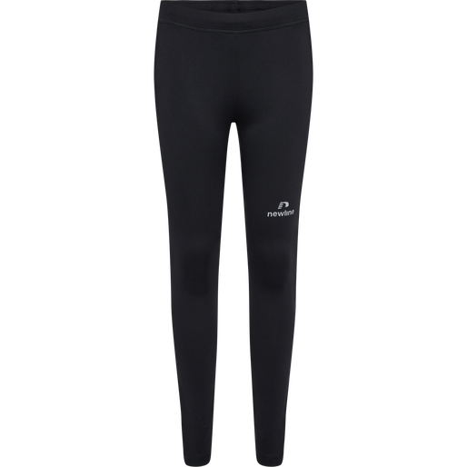nwlATHLETIC TIGHTS KIDS, BLACK, packshot