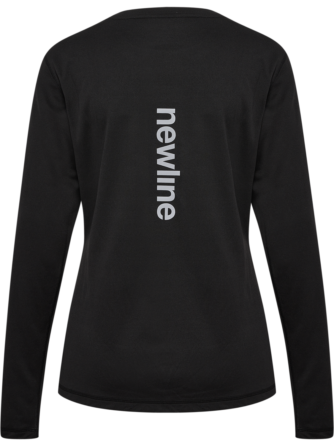 nwlBEAT POLY LS TEE WOMAN, BLACK, packshot