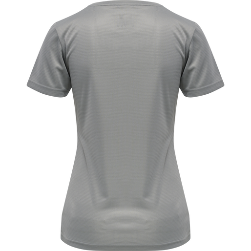 WOMEN CORE FUNCTIONAL T-SHIRT S/S, SHARKSKIN, packshot