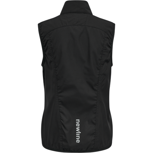 WOMEN'S CORE GILET, BLACK, packshot