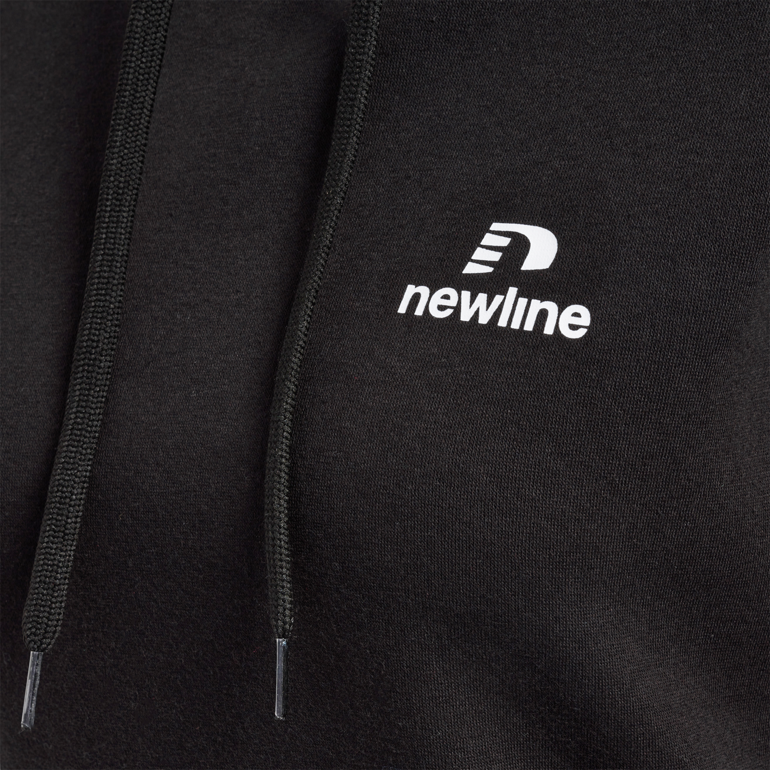 nwlLEA COTTON HOODIE WOMEN, BLACK, packshot