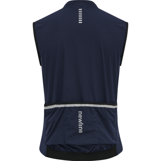 MENS CORE BIKE GILET, BLACK IRIS, packshot