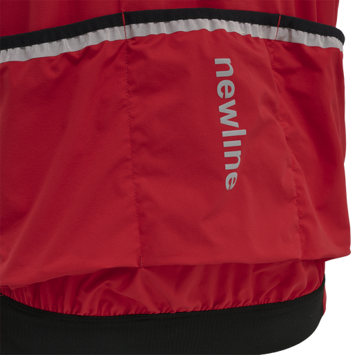 MENS CORE BIKE GILET, TANGO RED, packshot