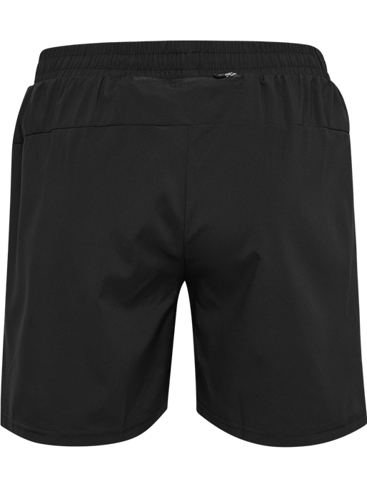 nwlMAX ZIP POCKET SHORTS, BLACK nwlMAX ZIP POCKET SHORTS, BLACK, packshot