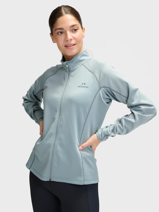 nwlAGILE FULL ZIP MIDLAYER W, LEAD, model