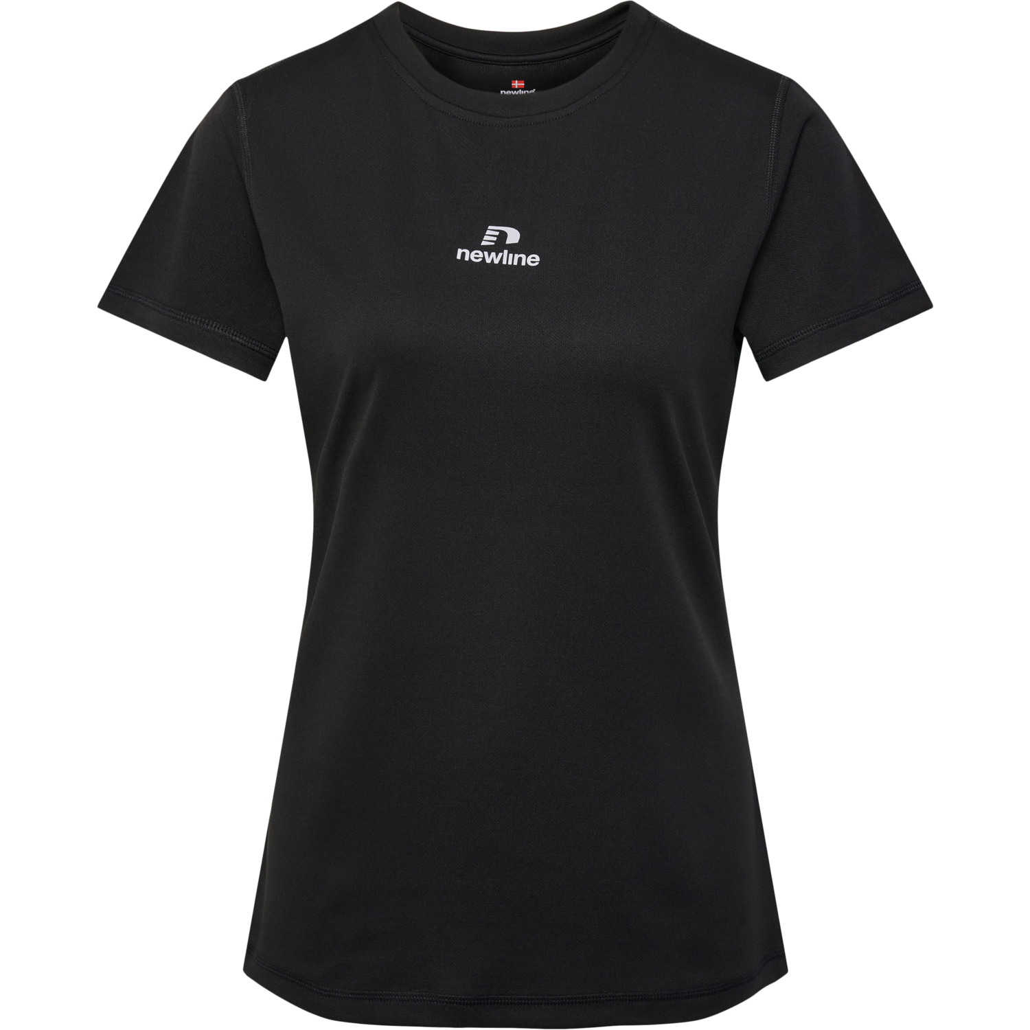 nwlBEAT POLY TEE WOMAN, BLACK, packshot