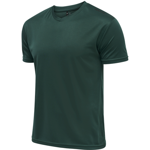 BASE COOL TEE, DARK GREEN, packshot