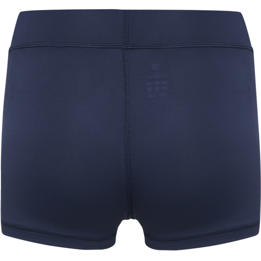 WOMEN CORE ATHLETIC HOTPANTS, BLACK IRIS, packshot
